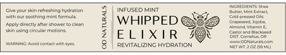 Mint Infused Whipped Elixir